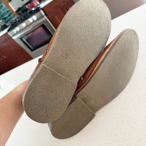 Crown Vintage Casper Chukka Boots, Brown, Men's 10 Cognac Brown Leather - Picture 5 of 6